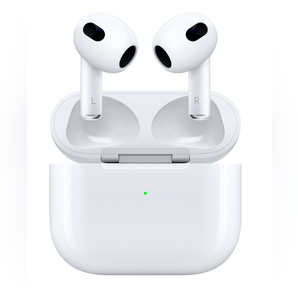 Apple 3rd Generation AirPods- used- in great condition, clean, disinfected w/box - Picture 2 of 12